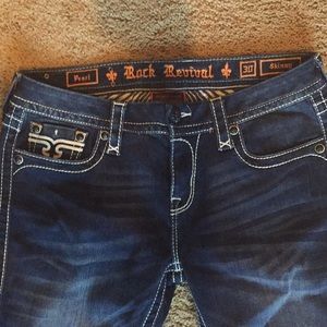 NEW ROCK REVIVAL SKINNY JEANS
